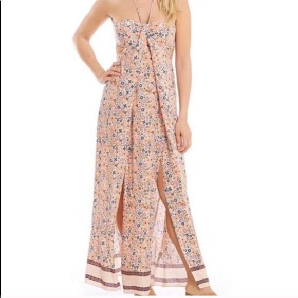 NWT Chelsea & Violet Halter Maxi Dress - Picture 2 of 6